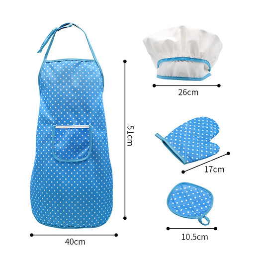 Panoplie complète de Chef Cuisinier pour enfant 17 pièces