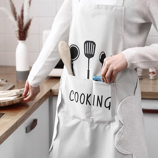 Tablier Cuisine Femme Couleurs Blanc Vert Marron Noir