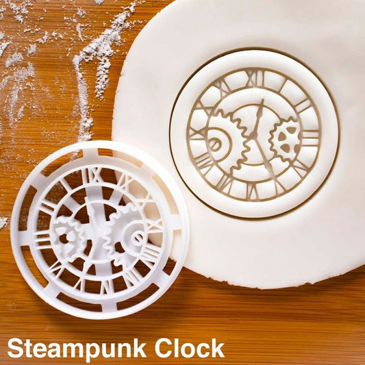 Lot de 3 emporte-pièces imprimés 3D Steampunk - Emporte Piece